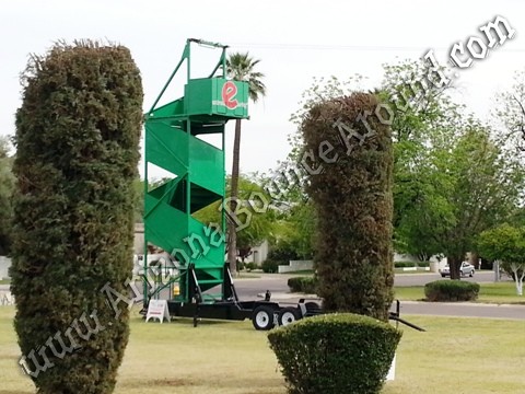 300 foot portable Zip Line Rentals Arizona